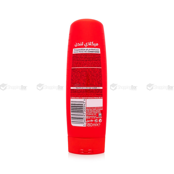 Meclay London Color Protect Conditioner 180ml front view – Shopping Box