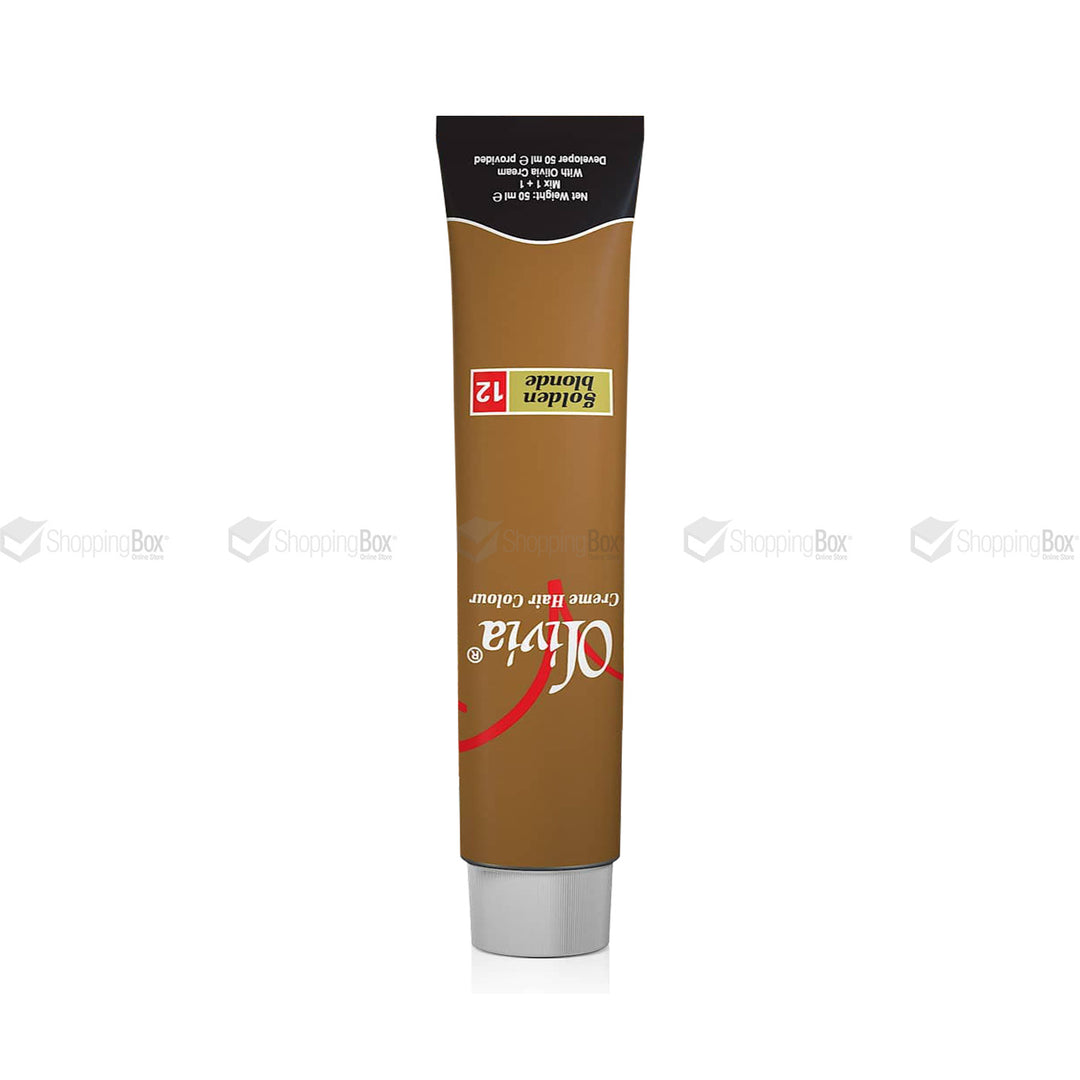 Olivia Hair Color Golden Blonde 12 tube