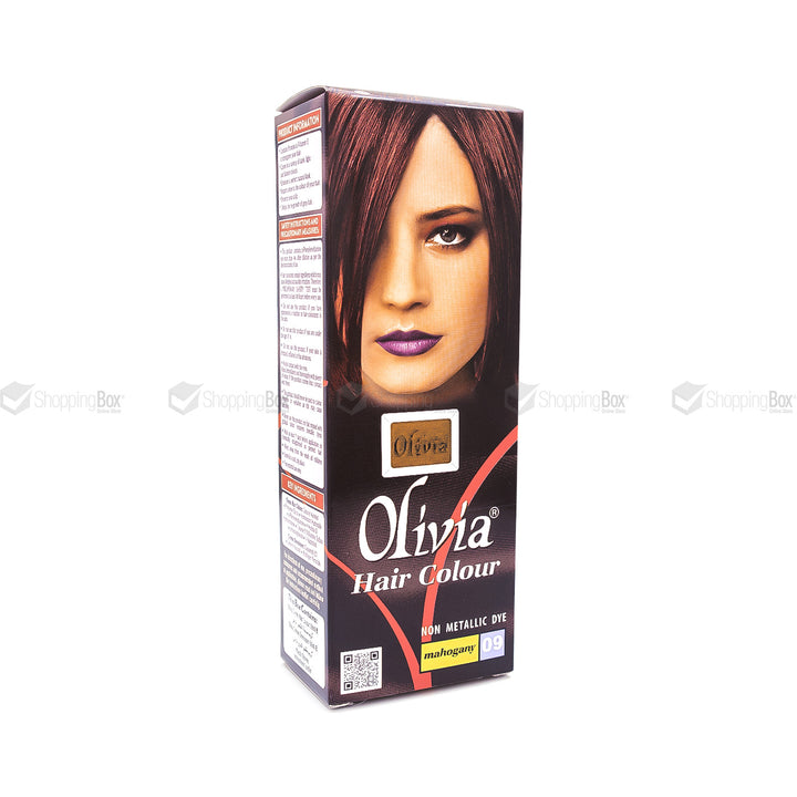 Olivia Hair Color Mahogany 09 packaging front view