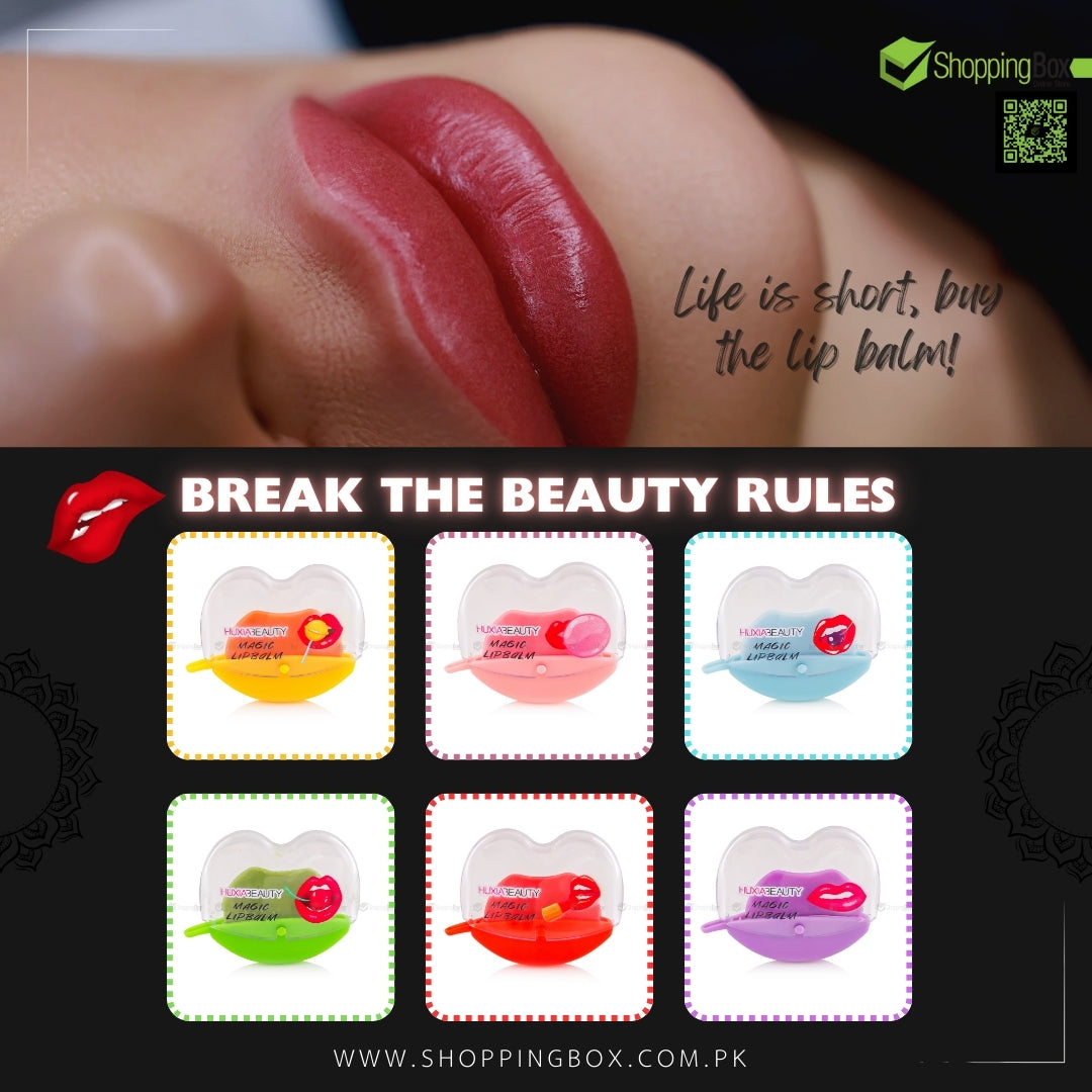 HUXIA BEAUTY LIP BALM – LIFE IS FAST